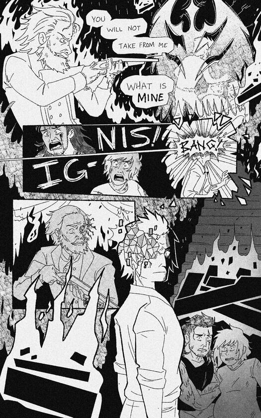B&W Comic Page