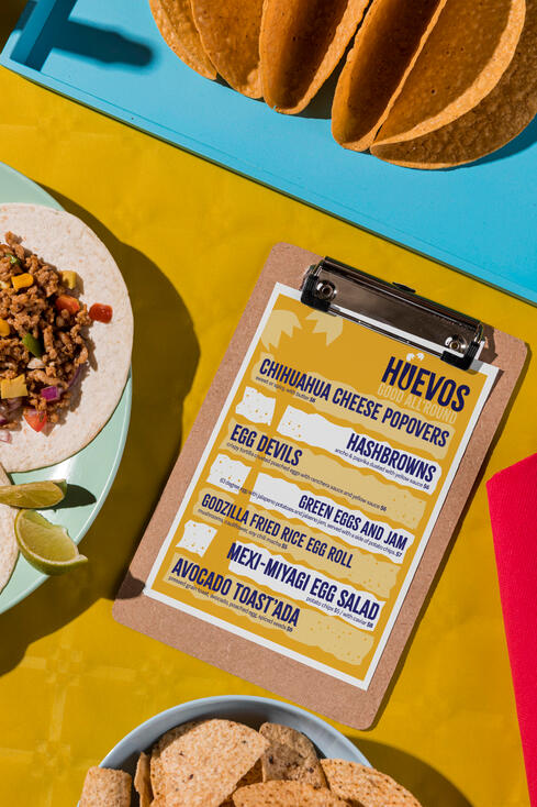 Huevos Menu