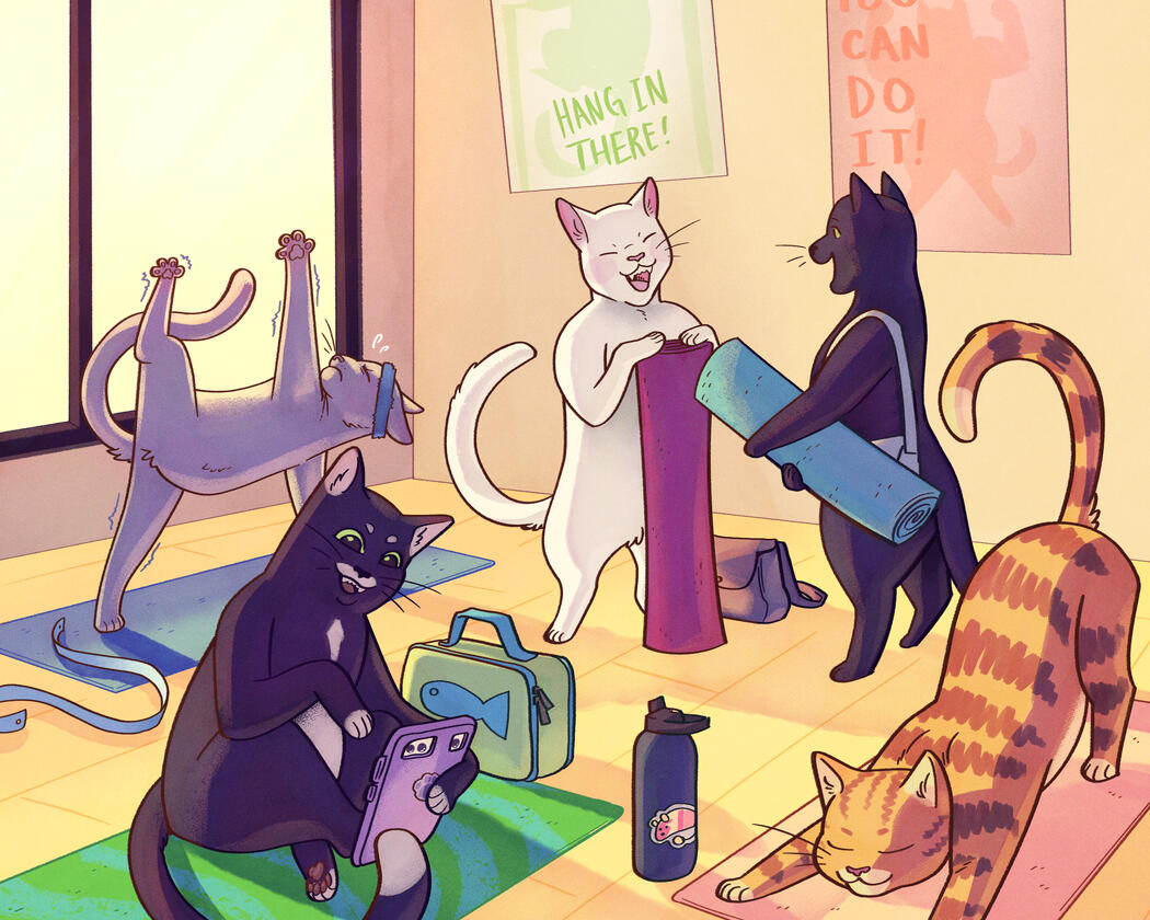 Yoga Cats